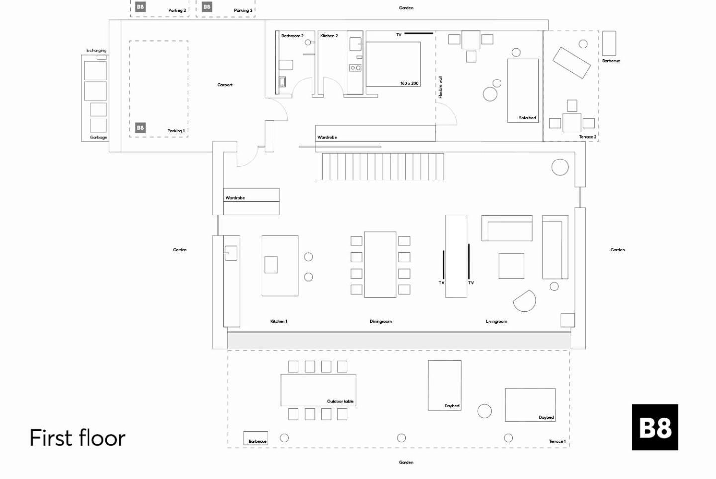B8 - Die Exklusive Architektenvilla Fuer 4-10 Personen, Nuernberg Eksteriør bilde